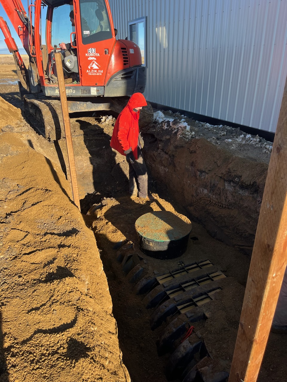 Septic equipment
